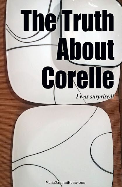 Maria Zannini blogspot: The Truth About Corelle Corelle Dinnerware Set, Corelle Plates, Corelle Dishes, Corelle Dinnerware, Tv Trays, Stoneware Dinnerware Sets, White Dishes, Stoneware Dinnerware, Hot Soup