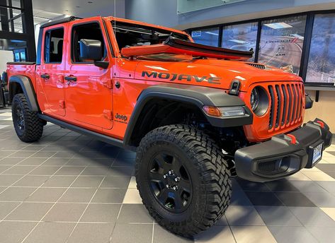 Jeep Gladiator JT Mojave Punk’N Orange Special Edition Orange Jeep Gladiator, Jeep Gladiator, Jeep