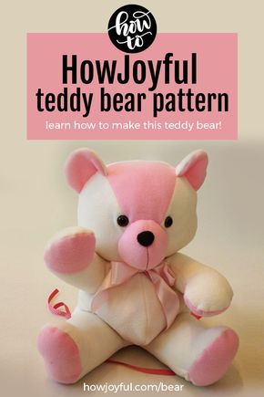 Homemade Teddy Bears, Teddy Bear Pattern Free Printable, Bear Patterns Free Sewing, Memory Bears Pattern Free, Bear Patterns Sewing, Memory Bear Pattern, Homemade Baby Toys, Sewn Toys, Teddy Bear Crafts