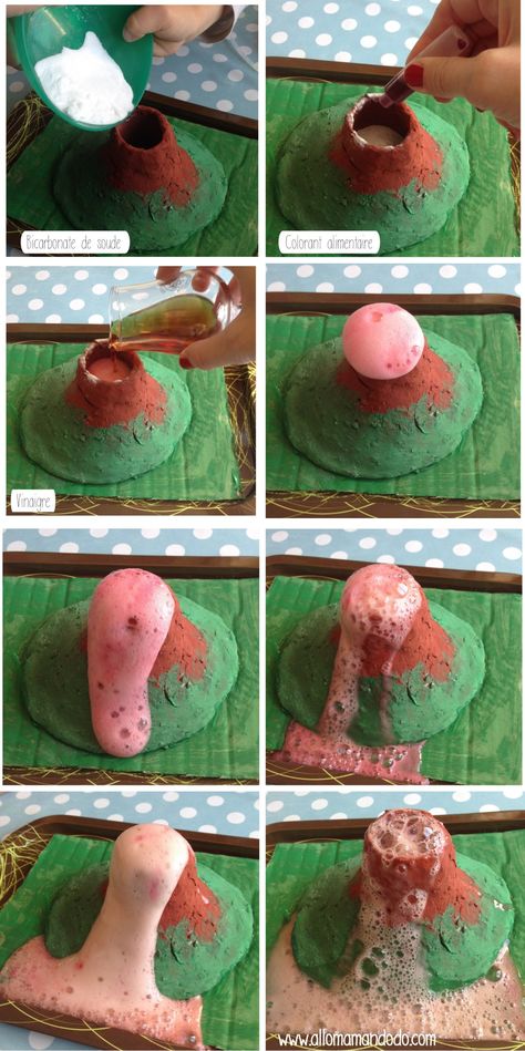 Fabrique un volcan en éruption! (Idée DIY pour enfants) - Allo Maman Dodo Erupting Volcano, Science Crafts, Science Chemistry, Reggio Emilia, Diy Hacks, Tahiti, Summer Camp, Volcano, Week End