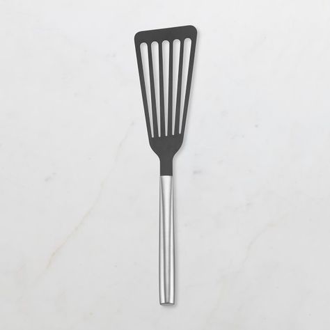 Williams Sonoma Nonstick Fish Spatula Kitchen Niche, Williams Sonoma Kitchen, William Sonoma, Silicone Kitchen Utensils, Teriyaki Salmon, Silicon Utensils, Tongs Kitchen, Spatula Set, Nonstick Cookware