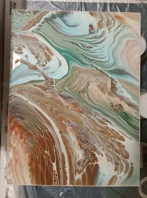 Neutral Pour Painting, Acrylic Pouring Art Ideas, Paint Pouring Art, Pouring Acrylic Paint, Art Pouring, Pour Paintings, Acrylic Pouring Techniques, Flow Painting, Pour Art