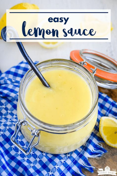 Lemon Sauce Recipe, Lemon Sauce For Chicken, Easy Lemon Curd, Citrus Desserts, Lemon Curd Recipe, Lemon Dessert Recipes, Curd Recipe, Sauce For Chicken, Lemon Sauce