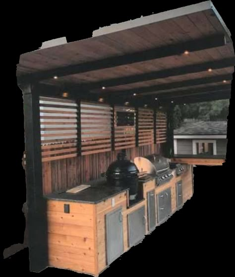 Outdoor Bbq Area, Outdoor Grill Station, Balkon Decor, Modern Outdoor Kitchen, Outdoor Kitchen Decor, Grill Station, Build Outdoor Kitchen, Outdoor Kitchen Plans, Outdoor Bbq Kitchen