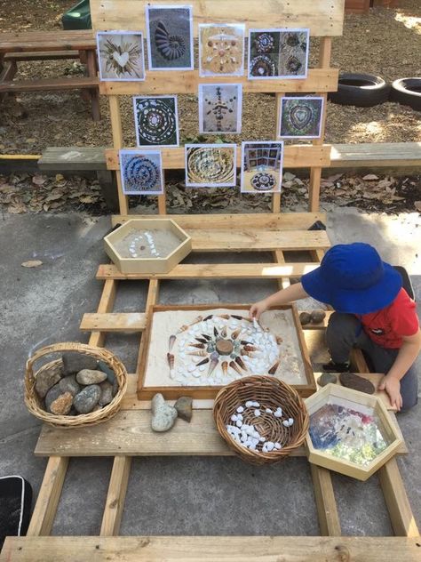 Reggio Art Area, Nature Preschool, 2024 Classroom, Reggio Emilia Classroom, Reggio Inspired Classrooms, Outdoor Learning Spaces, Eyfs Classroom, Reggio Classroom, Outdoor Play Spaces