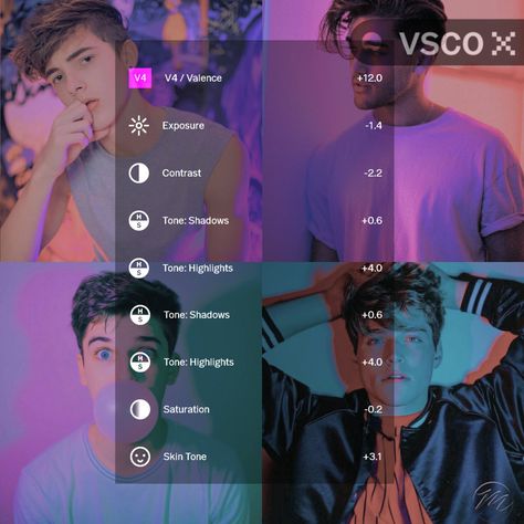 made by @mynnsan 👑//// Filter Guide🎈/Filter Tips🍒/Filter/Foodie 🍭//////// ( For more updates, please follow my board, thanks in advance ) 💋✨ #VSCOFILTER #VSCO #VSCOPH #vscous #vscouk #mynnsan #edits #vscox Filter Guide, Vsco Filter Free, Vsco Filter Instagram, Vsco Themes, Vsco Tutorial, Best Vsco Filters, Photography Editing Apps, Vsco Pictures, Photo Editing Vsco