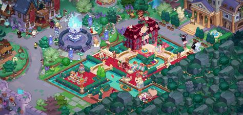 Cookie run kingdom guild Cookie Run Guild Layout, Cookie Run Kingdom Guild Layout, Crk Layout, Kingdom Layout, Kingdom Ideas, Cookierun Kingdom, Cookie Kingdom, Kingdom City, Cookie Run Kingdom