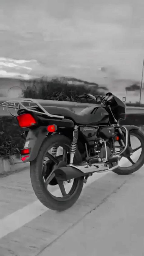 Splendor Bike Background, Black Splendor, Splendor Bike, Bike Background, Hero Motocorp, Gals Photos, Black Bike, Bike Photo, Picsart Background