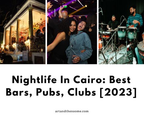 In the past, almost all of Cairo's nightlife was centered on the island of Zamalek. While it's still a major hub for nightlife, bars and clubs are now opening up all over the city. We're going to show you a few of our top choices for enjoying Cairo's local nightlife scene. Cairo Nightlife, Dance Clubs, Bars And Clubs, Best Bars, Jazz Club, Cool Bars, Middle Eastern, Cairo, Night Life