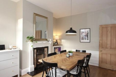 Dining Room Ideas Terraced House, Terrace Dining Room Ideas, Victorian Terrace Living Dining Room, Terraced Dining Room Ideas, Small Living Room Terrace House, Terrace House Dining Room Ideas, Victorian Fireplace Dining Room, Terraced House Lounge Ideas, Chimney Dining Room