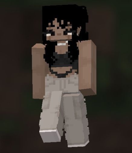 Screen Minecraft Skin, Screen Skin Minecraft, Minecraft Skins Black Hair, Minecraft Skins Brown Hair, Minecraft Aesthetic Skin, Minecraft Skins Female Template, Minecraft Hair, Minecraft Skins Hair, Minecraft Skin Aesthetic