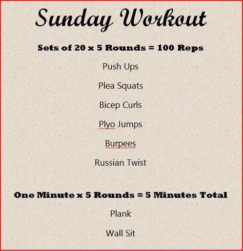 Sunday workout Easy Routine, Workout Labs, Sunday Workout, Sunday Quotes Funny, Weekend Workout, My Gym, Slider Buns, Wall Sits, Killer Workouts