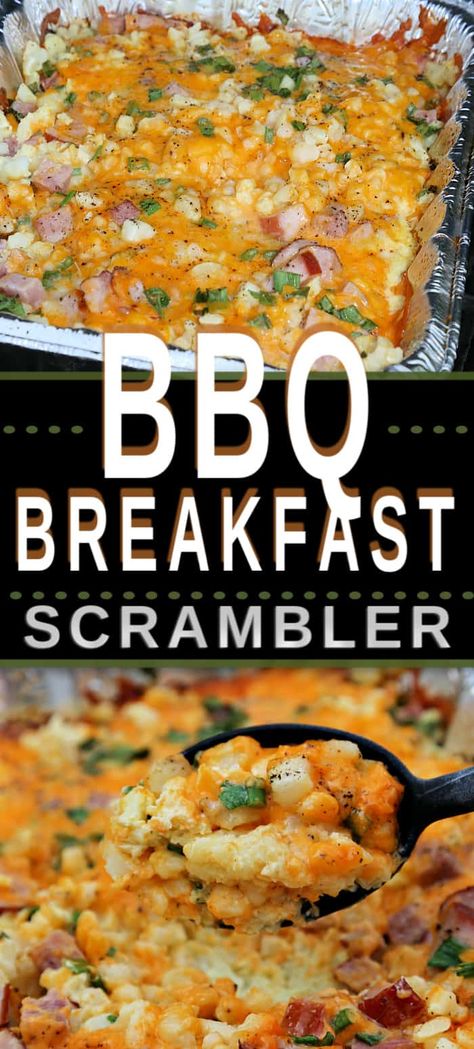 Bbq Breakfast, Camping Recipes Breakfast, Easy Camping Breakfast, Breakfast Kids, Campfire Breakfast, Camping Meal Planning, Meals Breakfast, Camping Menu, Camping Dishes