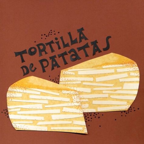 Tortilla Illustration, French Paper, Food Illustrations, Work In Progress, New Work, Spain, Portfolio, Graphic Design, Illustrations