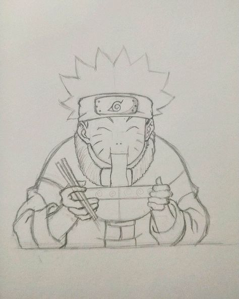 Naruto Drawings Easy, Ichiraku Ramen, Kid Naruto, Ben Heine, Naruto Sketch Drawing, Naruto Sketch, Best Anime Drawings, Anime Boy Sketch, Girl Drawing Sketches