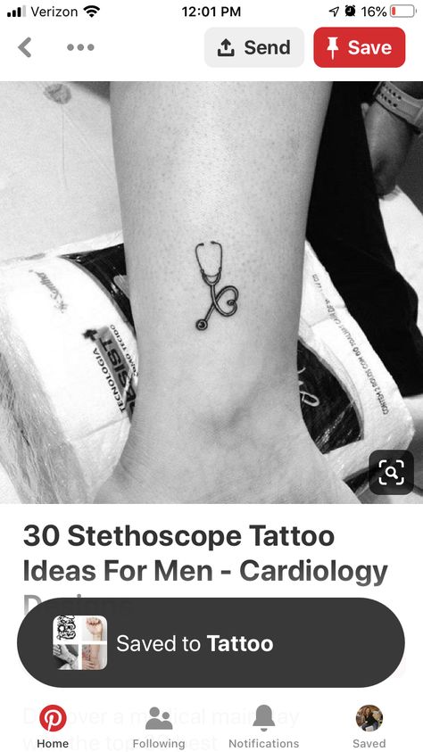 Stethoscope Tattoo, Fish Tattoos, Jesus Fish Tattoo, Tattoos