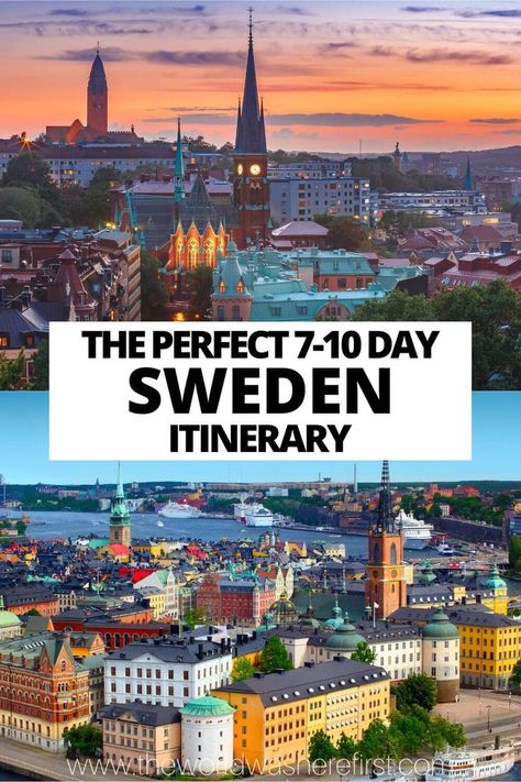 Sweden Itinerary, Sweden Travel, Scandinavia Travel, Voyage Europe, Uppsala, Koh Tao, Destination Voyage, Europe Travel Tips, European Travel