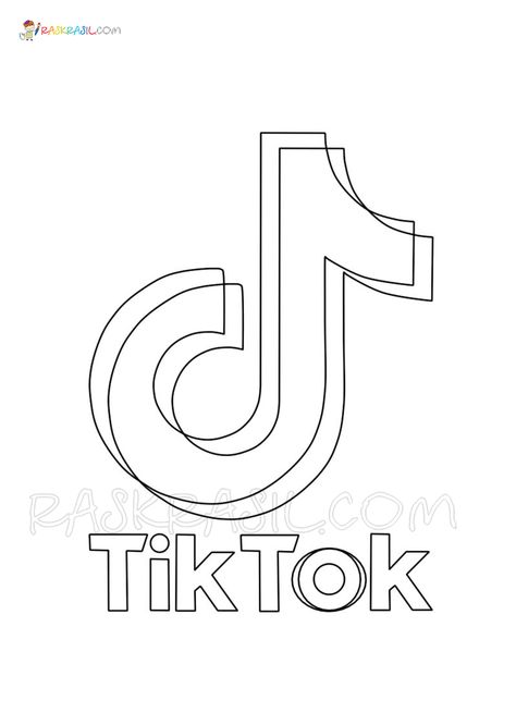 Dibujos de Tik Tok para colorear - Imprime gratis en RASKRASIL.COM Santa Coloring Pages, Tulip Colors, Kitty Coloring, Hello Kitty Coloring, Photo To Cartoon, Rainbow Cat, Cat Coloring Page, Comic Drawing, Easy Coloring Pages