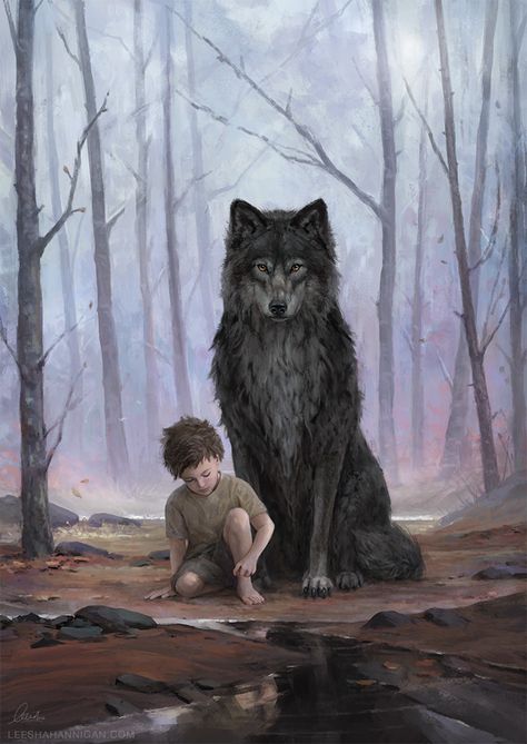 Lup Singuratic, Wolf Artwork, Fantasy Wolf, Concept Art World, Wolf Spirit Animal, Werewolf Art, Wolf Pictures, Anime Wolf, A Wolf