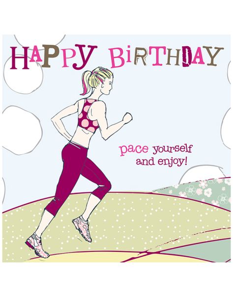 Birthday Runner Happy Birthday Female Friend, Trainer Cake, Happy Birthday Female, Quotes For Runners, Running Poster, Diy Birthday Gifts For Him, Rosie Made A Thing, Happy Birthday Wishes For Him, Birthday Female