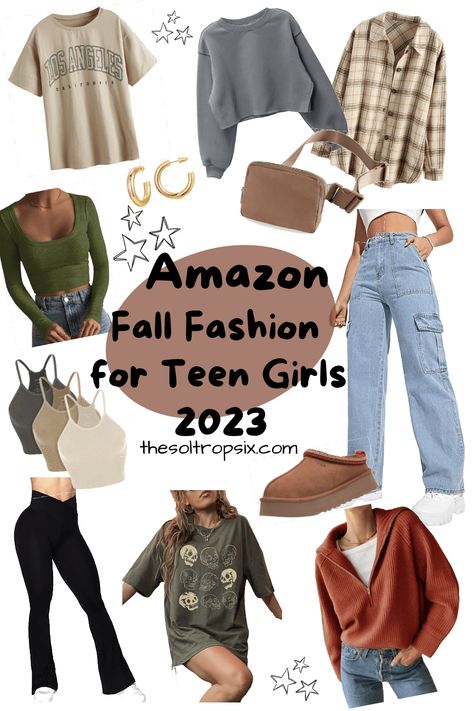 Popular Teen Girl Outfits, Teen Fashion Outfits 2023, Teen Winter Outfits 2023, Teen Girl Style Clothes, Teen Girl Capsule Wardrobe, Fall Outfits For Teen Girls Cute, Teen Girl Fashion Trends 2023, Teen Trends 2024, Preteen Fashion For Girls