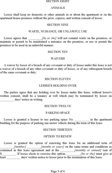 Apartment Lease Agreement Download Free Printable Rental Legal Form, Template or Waiver in Different Editable Formats like Word, Excel, PDF To Be Used As a Legal Rental Contract Between Two Parties. Apartment Format, Rental Contract, Apartment Lease, Legal Forms, Lease Agreement, Apartment Rental, Form Template, Template Site, Office Organization