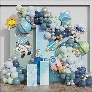 Outer Space Baby Shower Ideas, Space Theme Baby Shower Ideas, Space Baby Shower Theme, Astronaut Baby Shower Ideas, Baby Shower Space Theme, First Birthday Space Theme, Astronaut Birthday Theme, Space Themed Birthday Party, Outer Space Baby Shower