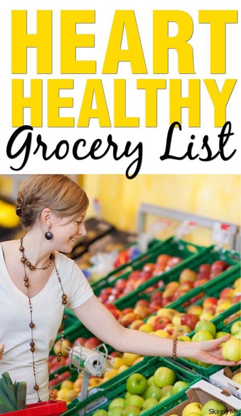 Grocery List Healthy, Cardiac Diet, Heart Healthy Eating, Heart Healthy Diet, Healthy Grocery List, Healthy Diet Tips, Best Diet Plan, Low Fat Diets, Heart Healthy Recipes