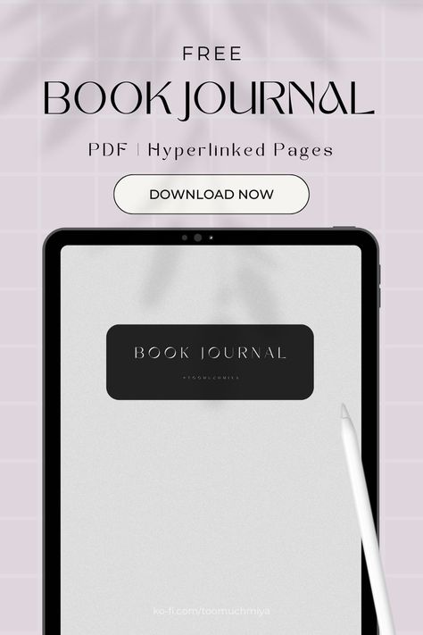 BOOK JOURNAL | Digital (hyperlink) & Printable | free plannerminimalista #plannerestudos #adhdplannerdated #digital☀️ Free Digital Journal Goodnotes, Book Journal Digital, Aesthetics Notes, Homework Planner Printable, 2023 Bujo, Homework Planner, Film Journal, Digital Reading, Planner Pdf