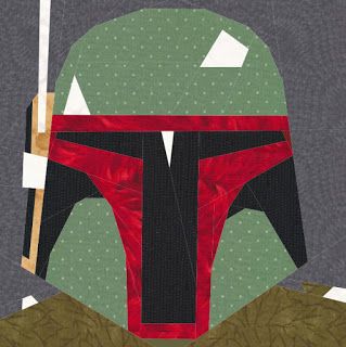 Boba Fett Quilt Pattern, Star Wars Quilt Pattern Ideas, Star Wars Sewing, Star Wars Quilt, Disney Quilt, Star Wars Crafts, Paper Pieced Quilt Patterns, Halloween Sewing, Sewing Alterations