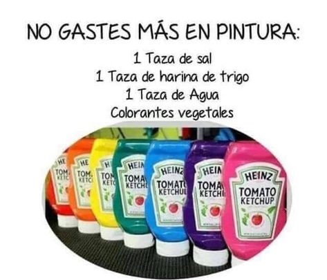 Cómo hacer pintura casera para niños Crafts For Teens To Make, Simple Life Hacks, Diy Life Hacks, Diy Life, Dollar Store Crafts, Useful Life Hacks, Spring Crafts, Crafts To Sell, Diy For Kids