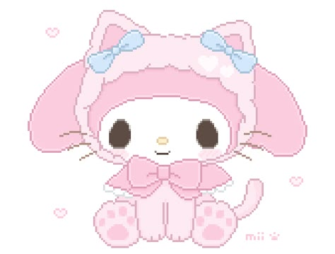 ♡ mii ♡ Kawaii Gif Wallpaper Pc, Sanrio Gif Wallpaper, My Melody Gif, Pink Miku, Sanrio Gif, Hello Kitty Gif, Kawaii Gif, Cute Gifs, Hello Kitty Cartoon