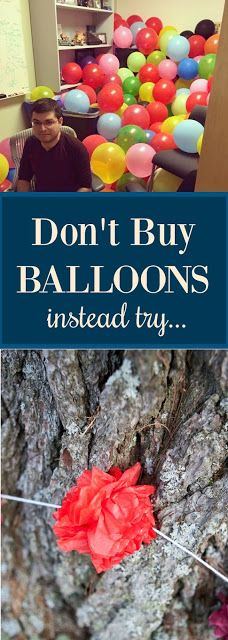 Don't Buy Balloons, Instead Try... - Sunshine Guerrilla Ecofriendly Party, Eco Friendly Birthday Party, Cheap Party Decorations, Balloon Release, Eco Friendly Kids, Eco Friendly Decor, Kids Party Decorations, Party Balloons, Balloon Decorations