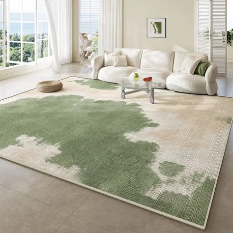 20.96US $ 48% OFF|Large Area Living Room Carpets Bedroom Bedside Rugs Luxury Rug Easy Care Coffee Table Rug Creative Green Carpet Geometric Rug IG| |   - AliExpress Carpets Bedroom, Bedside Rugs, Cream Living Rooms, Lush Landscape, Living Room Area Rug, Abstract Cloud, Living Room Area, Table Rug, Green Carpet