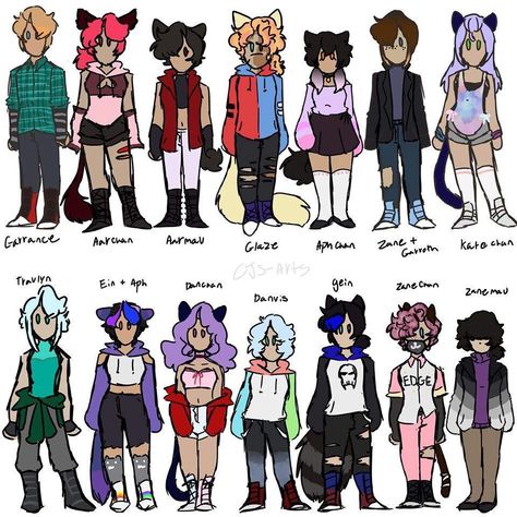 Aphmau Emerald Secret Fanart, Ein Fanart Aphmau, Aphmau And Friends, Aphmau Oc, Aphmau Emerald Secret, Aphmau Crew, Aphmau Art, Character Lineup, Aphmau Ships