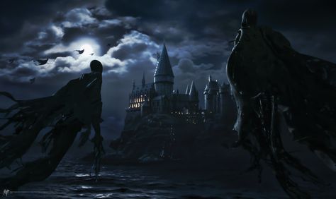 Harry Potter Wallpaper, Hogwarts, Harry Potter, Castle, Laptop, Moon, Wallpapers