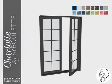 Sims 4 Cc Large Windows, Sims 4 Cc Open Window, Sims 4 Open Windows Cc, Windows Sims 4 Cc, Sims 4 Windows Cc, Bay Window Nook, Loft Windows, Industrial Windows, Window Nook