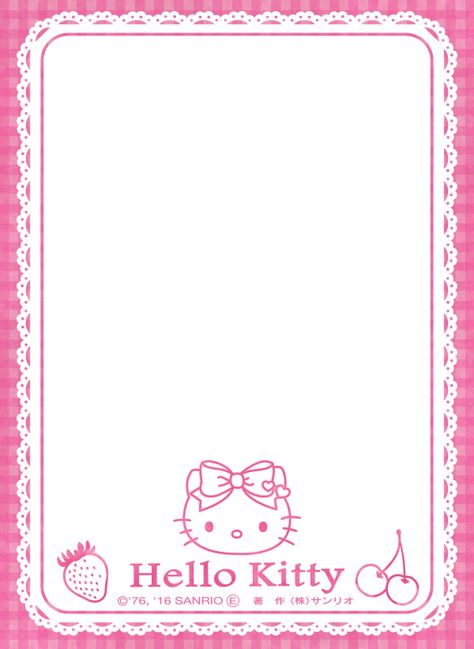 Sanrio Logo, Hello Kitty Printable, Hello Kitty Printables, Hello Kitty Backgrounds, Menu Template, Menu Design, Hello Kitty, Birthday Party, Kitty