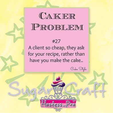 Caker Problem :-)  #cakedecorating #sugarcraft #hostessprosugarcraft  www.hostesspro.co.za  Hostess Pro - Sugar Craft Cake Quotes, Sugar Craft, Cake Decorating, Book Cover, Cake, Quotes, Quick Saves