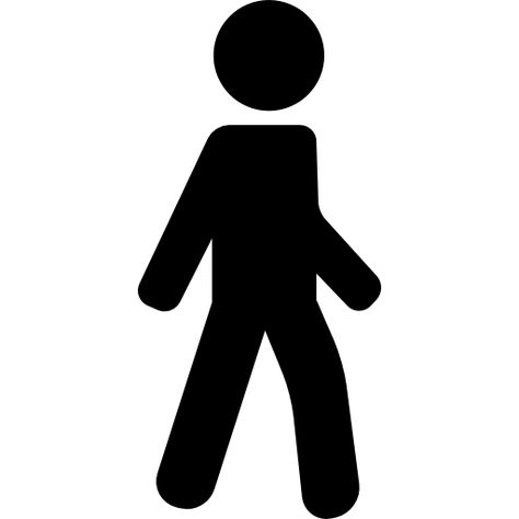 Stickman Png, Rental House Decorating, Walk Logo, Stick People, Zebra Crossing, Walking People, Walking Man, People Icon, Red Monochrome