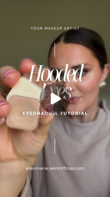 Brown Makeup Hooded Eyes, Brown Eyeshadow For Hooded Eyes, Glam Makeup Looks Hooded Eyes, Easy Makeup Looks For Hooded Eyes, Brown Eyeliner Looks Natural Hooded Eyes, Birthday Makeup Hooded Eyes, Hooded Brown Eye Makeup, Eye Shadow Looks For Hooded Eyes, Gold Eyeshadow Hooded Eyes