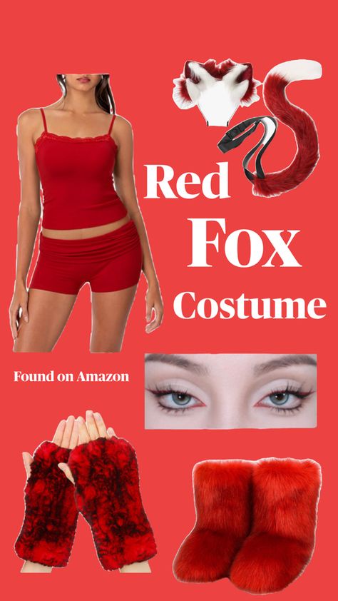 Red Fox Costume - All Found on Amazon Red Fox Costume, Fox Halloween Costume, Fox Halloween, Fox Costume, Holloween Costume, Red Fox, Found On Amazon, Halloween Outfits, Halloween Costume