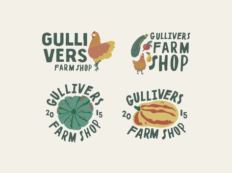 Farm Logo Inspiration, Farmers Market Logo, Farm Branding, Market Logo, Farm Logo Design, Kentish Town, Corporate Logo Design, Graphic Design Style, Farm Logo