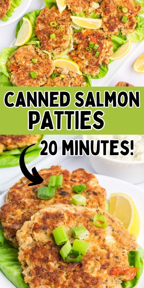 Canned salmon patties with breadcrumbs on a white plate. Canned Salmon Patties, Canned Salmon Recipes, Cranberry Chicken Salad, On A Bun, Casserole Side Dishes, Salmon Croquettes, Canned Salmon, Salmon Patties Recipe, Smoked Salmon Recipes