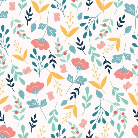 Summer Prints Pattern, Flower Texture Pattern, Free Seamless Pattern, Small Flower Pattern, Flowers Texture, Floral Print Background, Surface Pattern Design Inspiration, Lotus Flower Mandala, Wreath Drawing