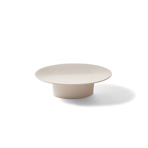 Tellina - Riser designed by Chiara Andreatti. Material: ceramic. Size: 24×36 cm H 12 cm Cake Stand Centerpiece, Art Deco Centerpiece, Art Deco Wedding Cake, Ceramic Cake Stand, Cake Stand Ceramic, Wood Cake Stand, Modern Centerpieces, Wood Cake, Glass Centerpieces