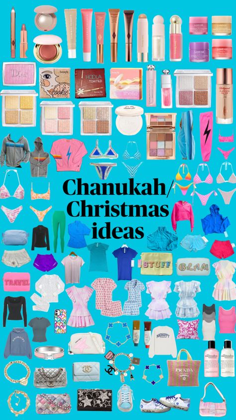 Ideas for your Chanukah/Christmas wishlist 🎁🩷 #preppy #outfitinspo #chanukah #hanukkah #christmas #jewish #holidays #present #giftideas #wishlist Wishlist Preppy, Preppy Birthday Gifts, Benefit Hoola, Jewish Holidays, Christmas Wishlist, Dream Room, Hanukkah, Prada, Birthday Gifts