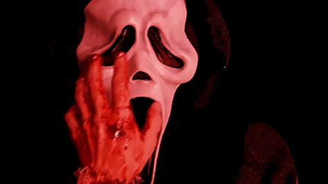 Add effects to animated gifs Ghostface Banner Gif, Horror Movie Gif, Ghostface Gif, Scream Gif, Emma Beaumont, Gif Banners, Header Gif, Anime Banner, Wiccan Sabbats