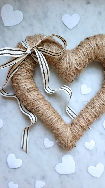 Neutral Valentines Day Decor, Neutral Valentines Decor, Rustic Valentine Decor, Diy Valentines Day Wreath, Boho Valentine, Valentines Door Hanger, Uniquely Creative, Diy Valentine's Day Decorations, Rustic Valentine