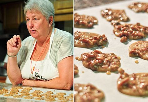 Make Perfect Pralines: Five Secrets from a New Orleans Pro  http://www.thekitchn.com/make-perfect-pralines-tips-tri-149773 Pralines Recipe, Praline Candy, Praline Recipe, Pecan Pralines, Homemade Candies, Candy Cookies, Sweet Candy, Sweets Desserts, Sweets Treats